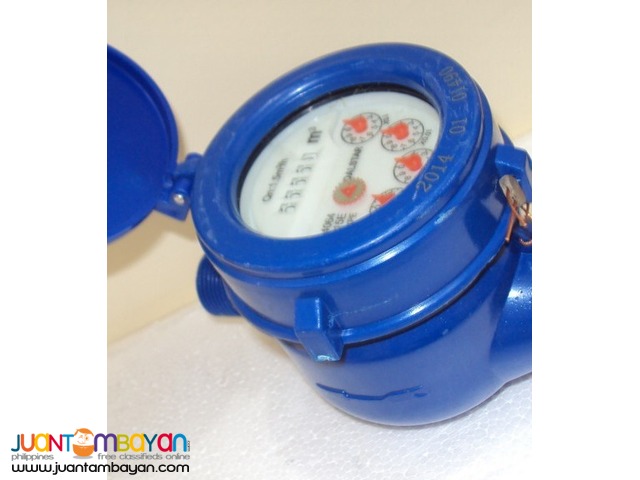 Brand New 1/2″ Water Meter (W) Plastic -Blue Brand New 1/2″ Water Meter (W) Plastic -Blue