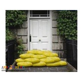 Sandless Sand Bag to Protect against Floodwaters