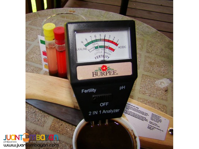 2 in 1 Soil Fertility pH Meter