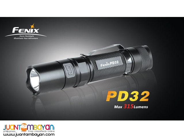 Fenix PD32 LED Tactical Flashlight 315 Lumens