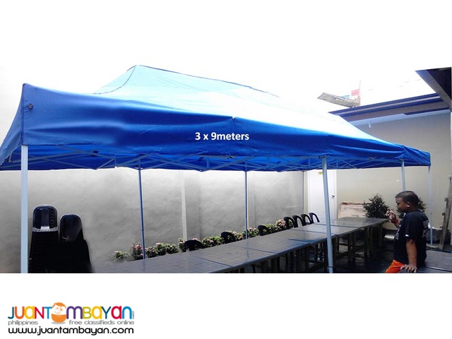 3x9 meters 10x30 feet Foldable Tent Retractable Canopy Pop-up Gazebo