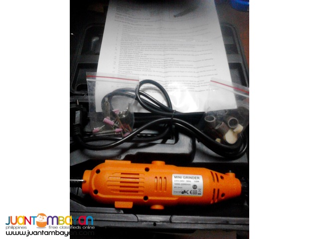 Mini Professional Grinder/Rotary Drill, with some Accessories bits