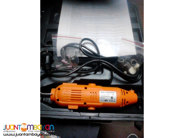 Mini Professional Grinder/Rotary Drill, with some Accessories bits