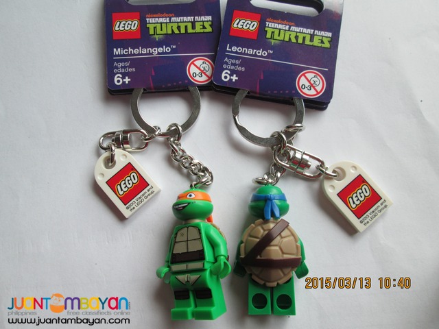 tmnt lego keychain