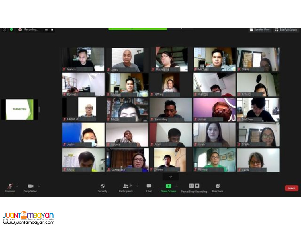 Online COSH Training PCAB Accredited DOLE Accredited AMO STE SO2