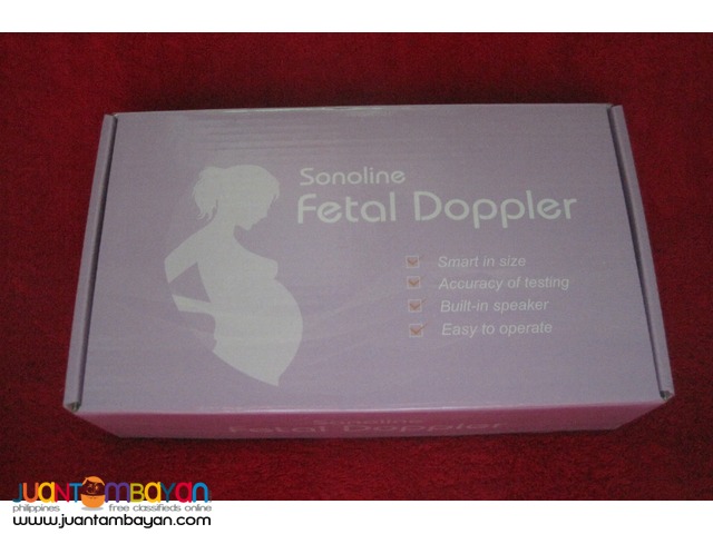 Portable Fetal Doppler 3 Mhz with LCD and built in speaker