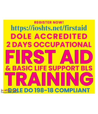 DOLE Approved First Aid Training for Compliance and Certification