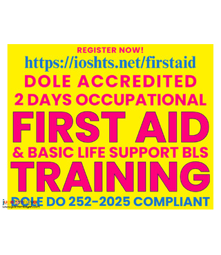 DOLE Accredited First Aid Training with BLS AED Training Compliance