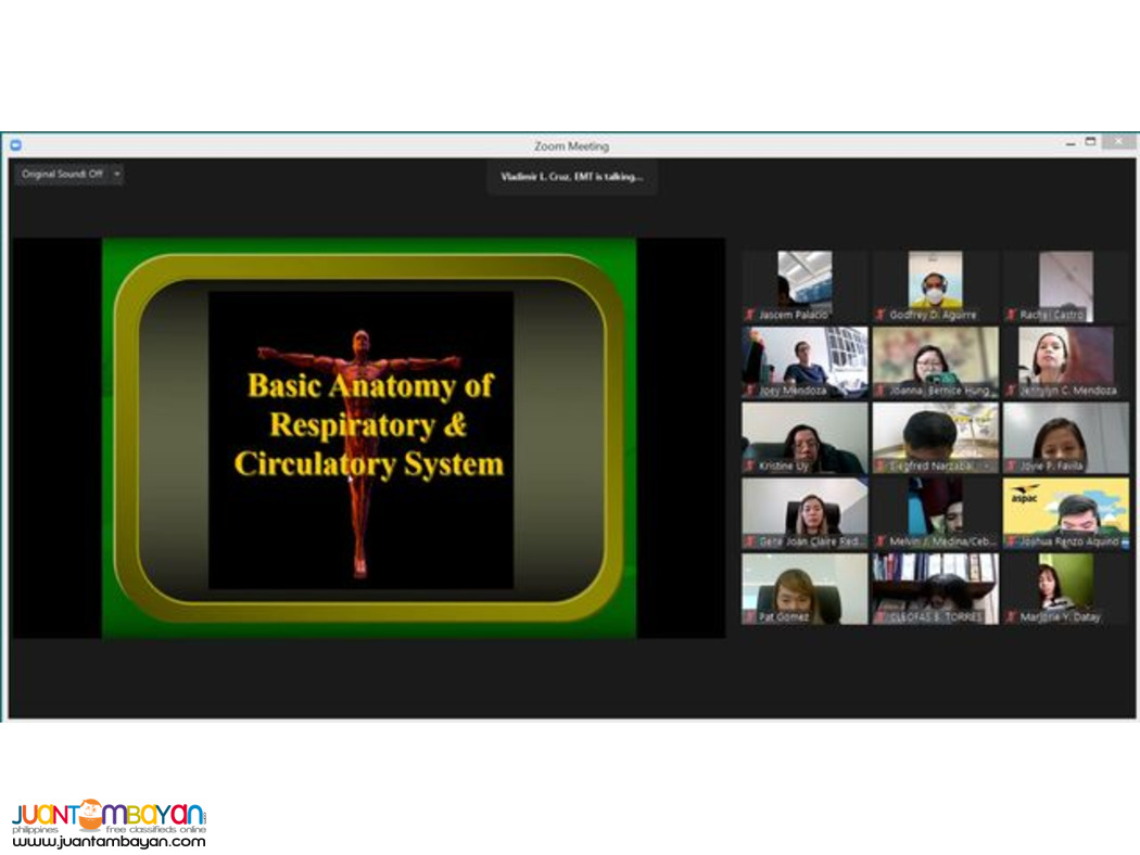 Online DOLE Accredited First Aid Training BLS Training DOLE Hybrid