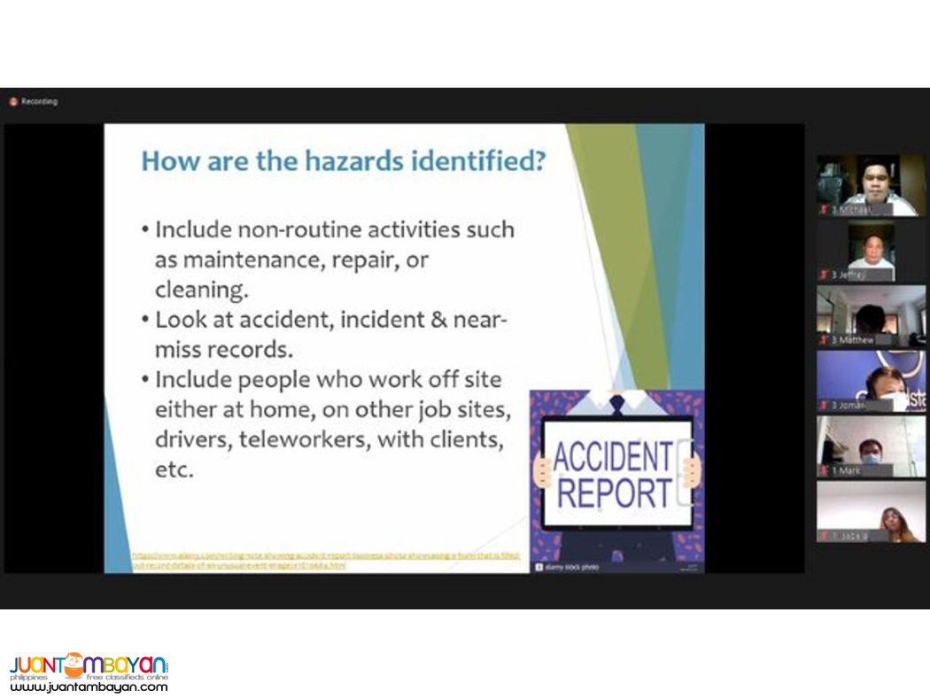 DOLE BOSH Training for Safety Officer 2 SO2 Online Philippines