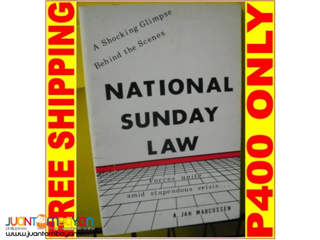 National Sunday Law by A Jan Marcussen National Sunday Law by A Jan Marcussen