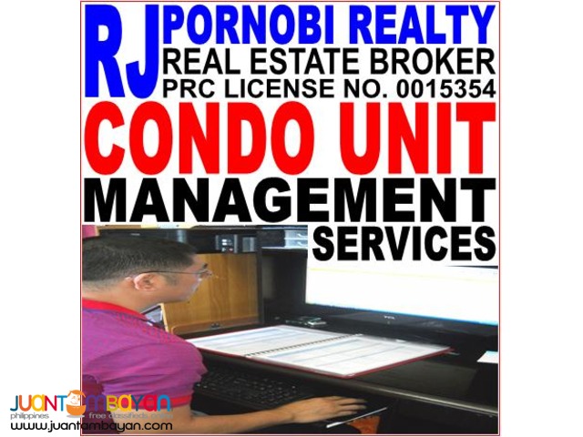 Property Management for Condominium Units in NCR and Luzon Property Management for Condominium Units in NCR and Luzon