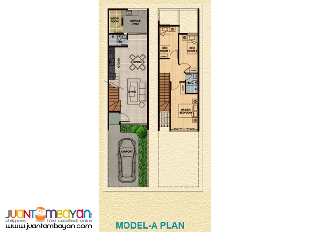 House and lot townhouse infront of sm southmall laspinas