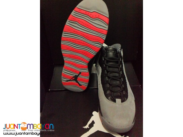 Genuine Air Jordan 10 Infrared Basketball Shoes