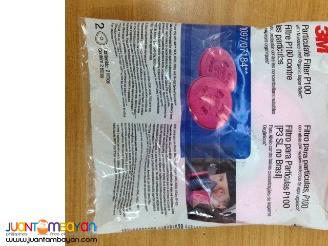 3M 2097 P100 Particulate Filter with Organic Vapor Relief 3M 2097 P100 Particulate Filter with Organic Vapor Relief