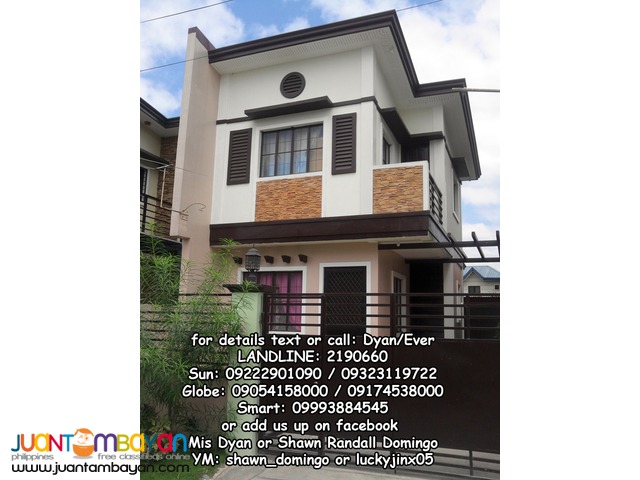 Single attached elegant house thru Pag-ibig, Placid Homes