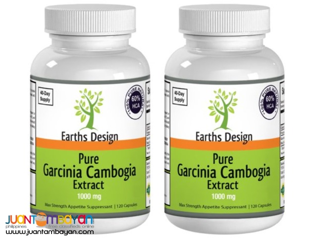 Garcinia Cambogia By Earth Design 60% hca Dr.OZ