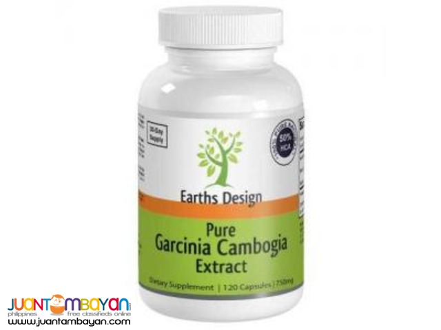 Garcinia Cambogia By Earth Design 60% hca Dr.OZ