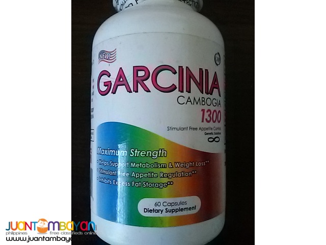 Garcinia Cambogia 60%HCA 60 caps by Genetic Solutions USA