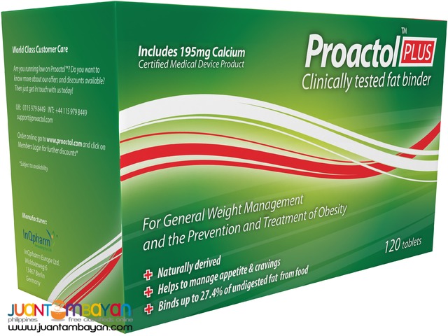 Proactol PLUS Weight loss Fat Binder 