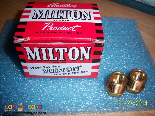 Milton 651 Brass Reducer Bushing Milton 651 Brass Reducer Bushing
