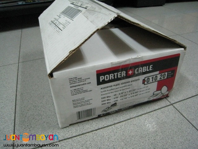 Porter Cable 5554 No. 0 Biscuits - 250 pcs