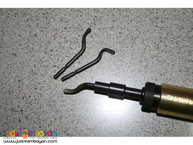 SHAVIV Classic Set E Aluminum Handle Deburring Tool - ISRAEL