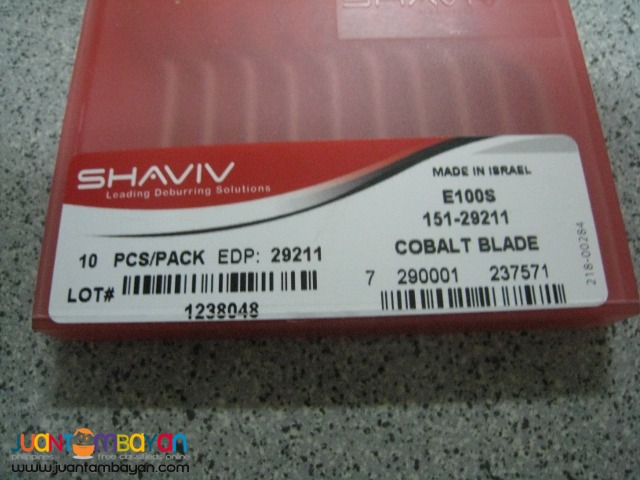 SHAVIV Cobalt Enriched Blades (E100S) (1 pack - 10 pieces)