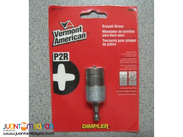 Vermont American 16627 Magnetic Dimpler Drywall Screw Setter