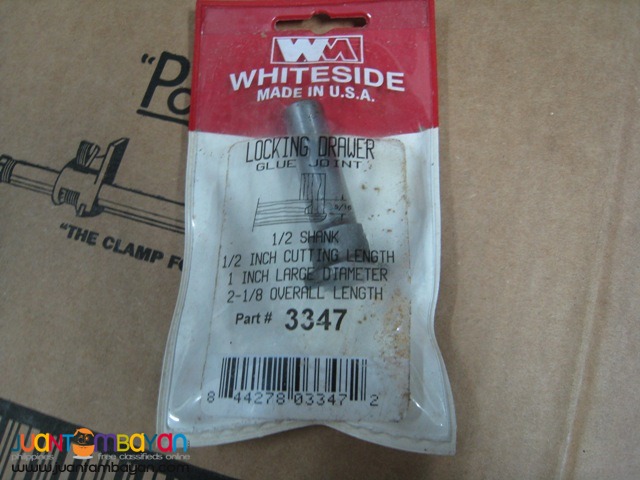 Whiteside Router Bit 3347 Locking Drawer Glue Joint Bit