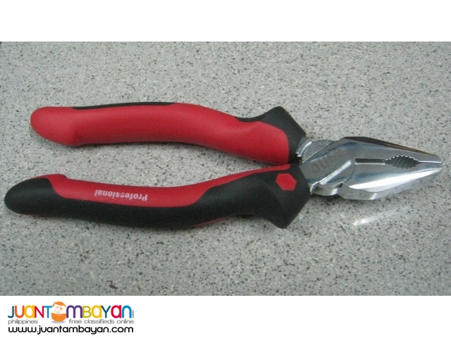 Wiha 6.3 Inches Ergo Soft Grip Industrial Combination Pliers