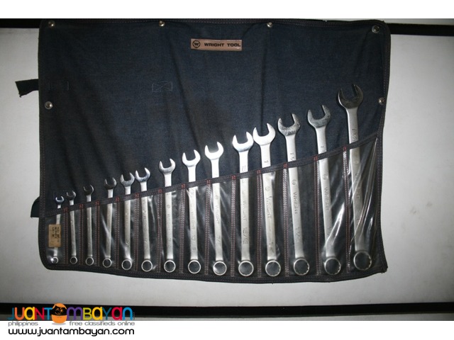 Wright Tools 14 pc English Combination Wrench Set
