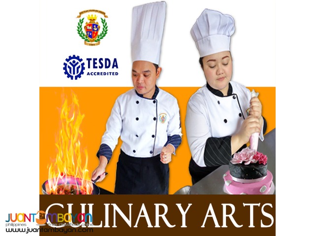6 Months Culinary Arts TESDA Registered Short Course in Bacoor Cavite
