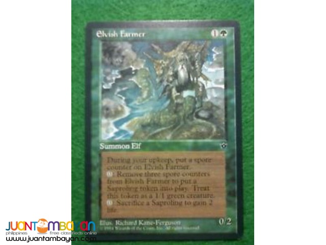 Elvish Farmer (Magic the Gathering Trading Card Game) 