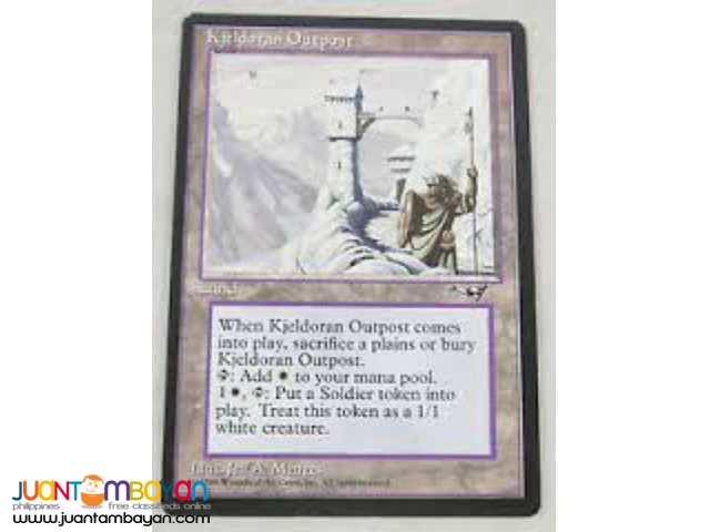Kjeldoran Outpost (Magic the Gathering Trading Card Game) Kjeldoran Outpost (Magic the Gathering Trading Card Game)