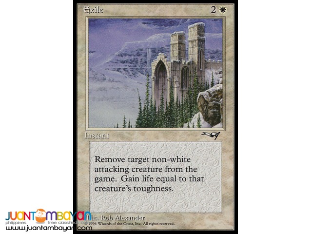 Exile (Magic the Gathering Trading Card Game) Exile (Magic the Gathering Trading Card Game)