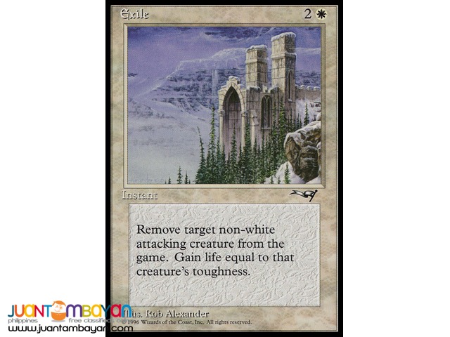 Exile (Magic the Gathering Trading Card Game) 