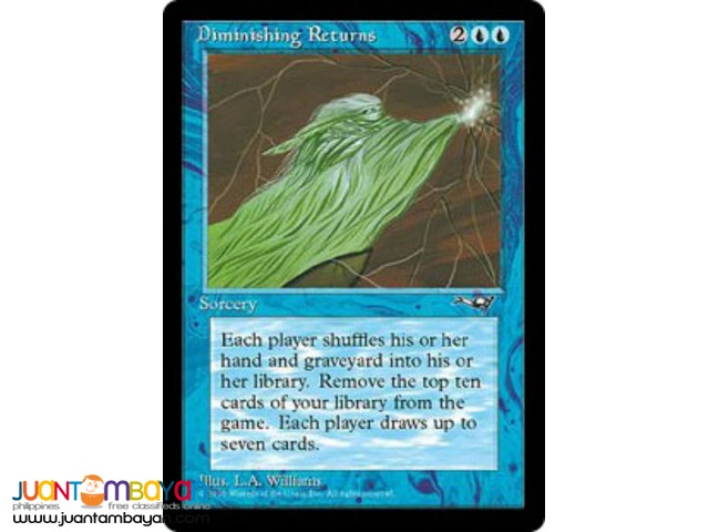 Diminishing Returns (Magic the Gathering Trading Card Game)