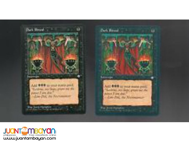 Dark Ritual (Magic the Gathering Trading Card Game) Dark Ritual (Magic the Gathering Trading Card Game)
