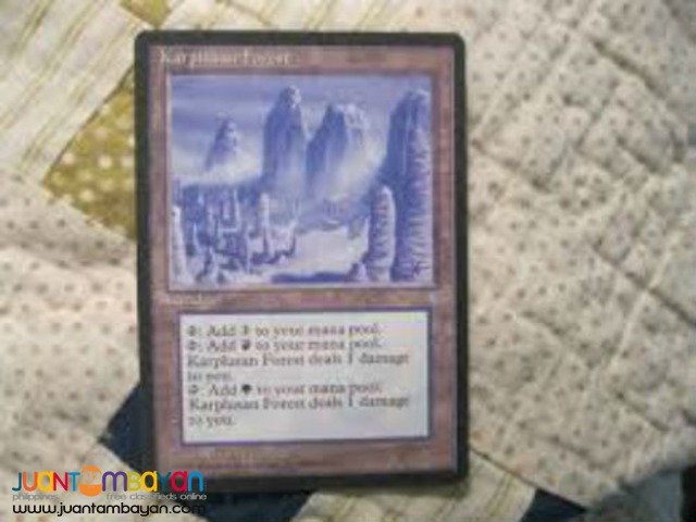 Karplusan Forest (Magic the Gathering Trading Card Game) 