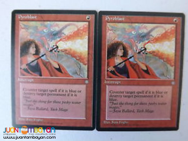 Pyroblast (Magic the Gathering Trading Card Game)