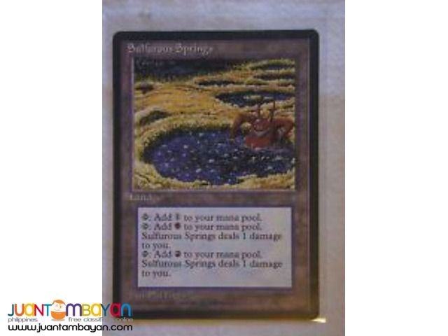 Sulfurous Springs (Magic the Gathering Trading Card Game) Sulfurous Springs (Magic the Gathering Trading Card Game)