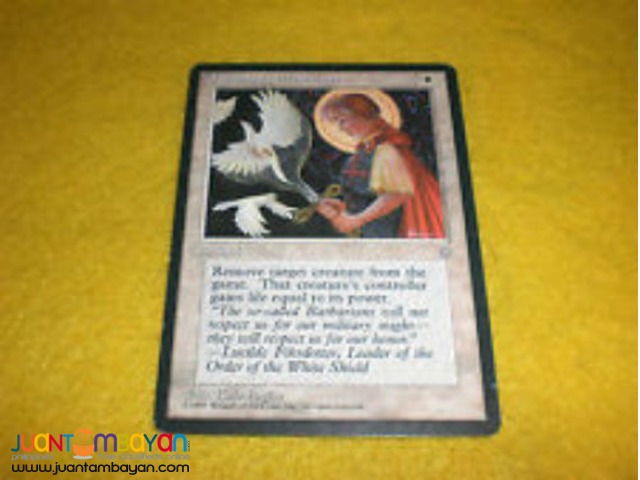 Swords to Plowshares (Magic the Gathering Trading Card Game) 