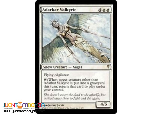 Adarkar Valkyrie (Magic the Gathering Trading Card Game)