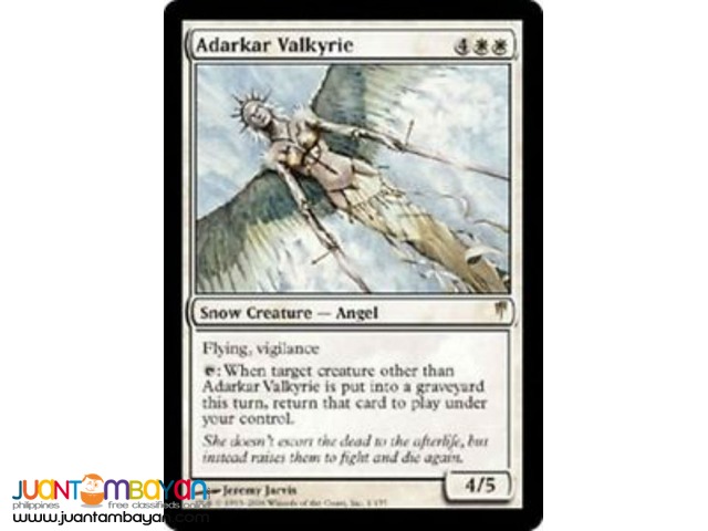 Adarkar Valkyrie (Magic the Gathering Trading Card Game) Adarkar Valkyrie (Magic the Gathering Trading Card Game)