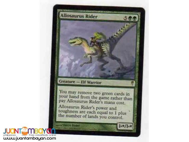 Allosaurus Rider (Magic the Gathering Trading Card Game) Allosaurus Rider (Magic the Gathering Trading Card Game)
