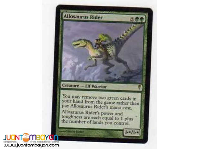 Allosaurus Rider (Magic the Gathering Trading Card Game) 