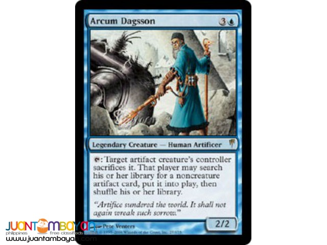 Arcum Dagsson (Magic the Gathering Trading Card Game) Arcum Dagsson (Magic the Gathering Trading Card Game)