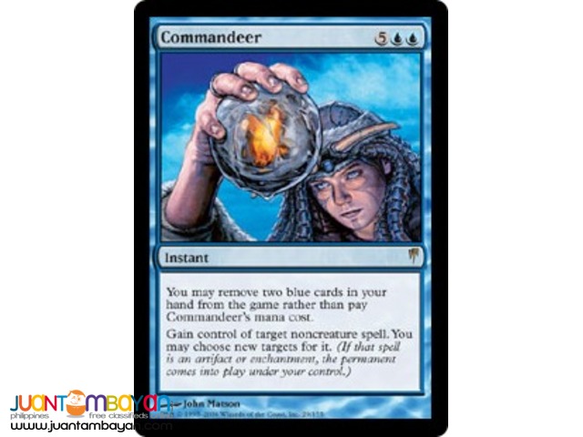 Commandeer (Magic the Gathering Trading Card Game) Commandeer (Magic the Gathering Trading Card Game)