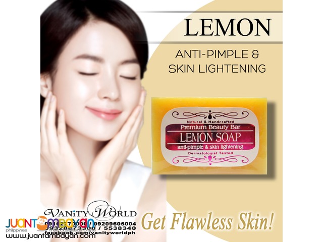 LEMON SOAP Anti-pimple and Skin Lightening LEMON SOAP Anti-pimple and Skin Lightening